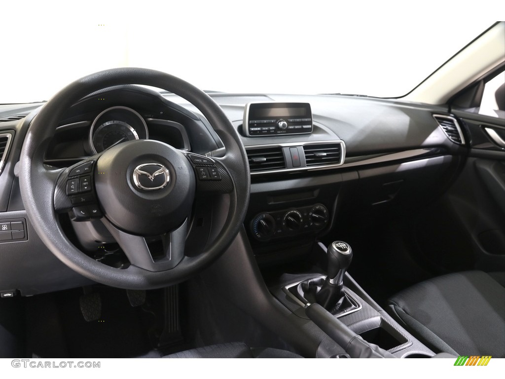 2014 MAZDA3 i Sport 4 Door - Titanium Flash Mica / Black photo #6