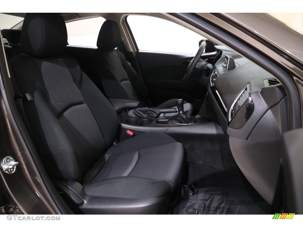 2014 MAZDA3 i Sport 4 Door - Titanium Flash Mica / Black photo #13