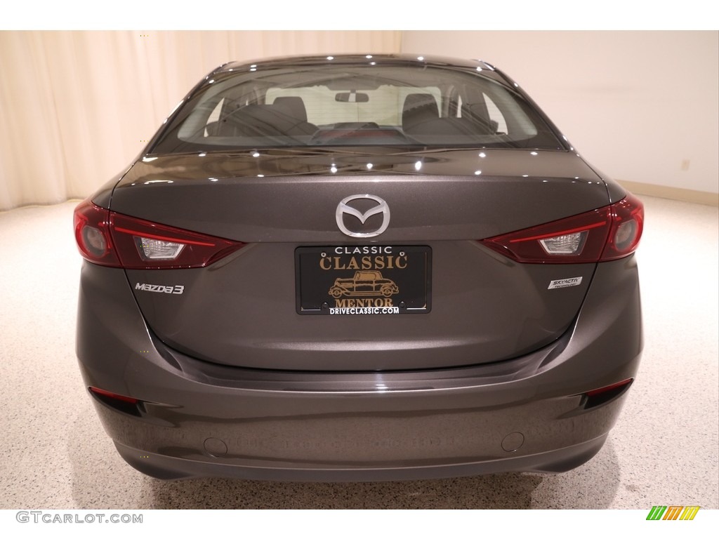 2014 MAZDA3 i Sport 4 Door - Titanium Flash Mica / Black photo #16