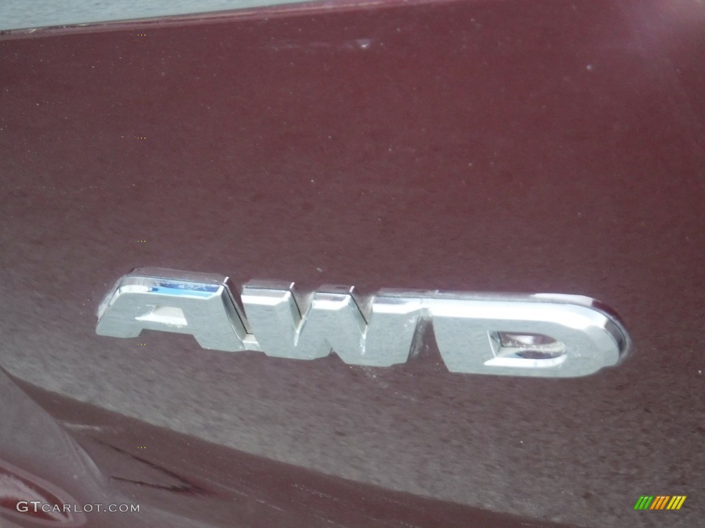 2015 CR-V LX AWD - Basque Red Pearl II / Gray photo #11