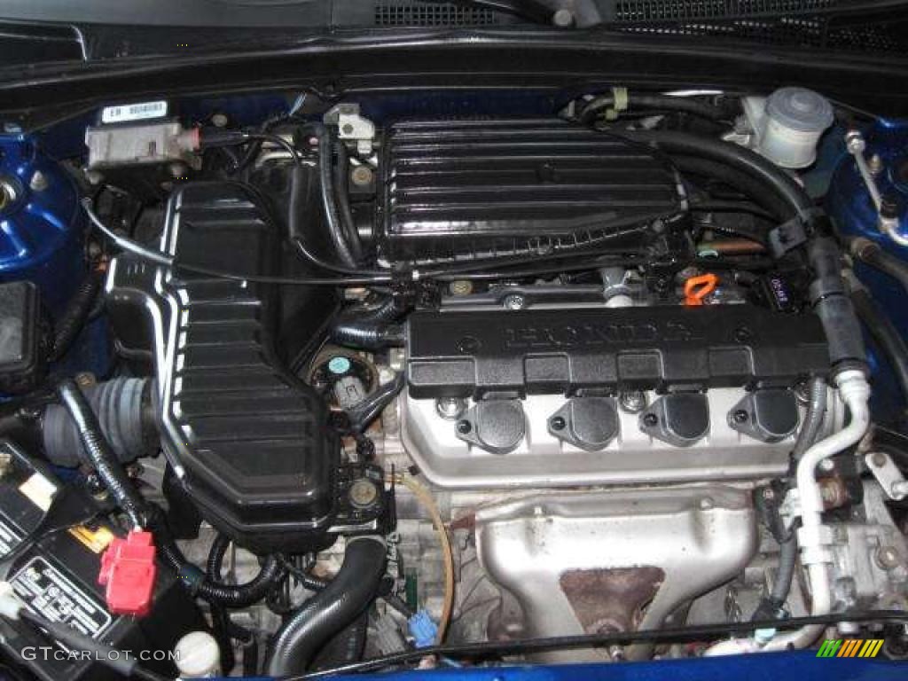 2005 Civic LX Coupe - Fiji Blue Pearl / Ivory photo #12