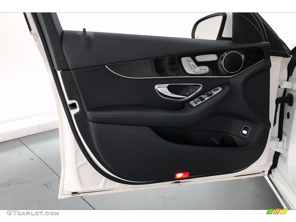 2018 Mercedes-Benz C 300 Sedan Black Door Panel Photo #139786962