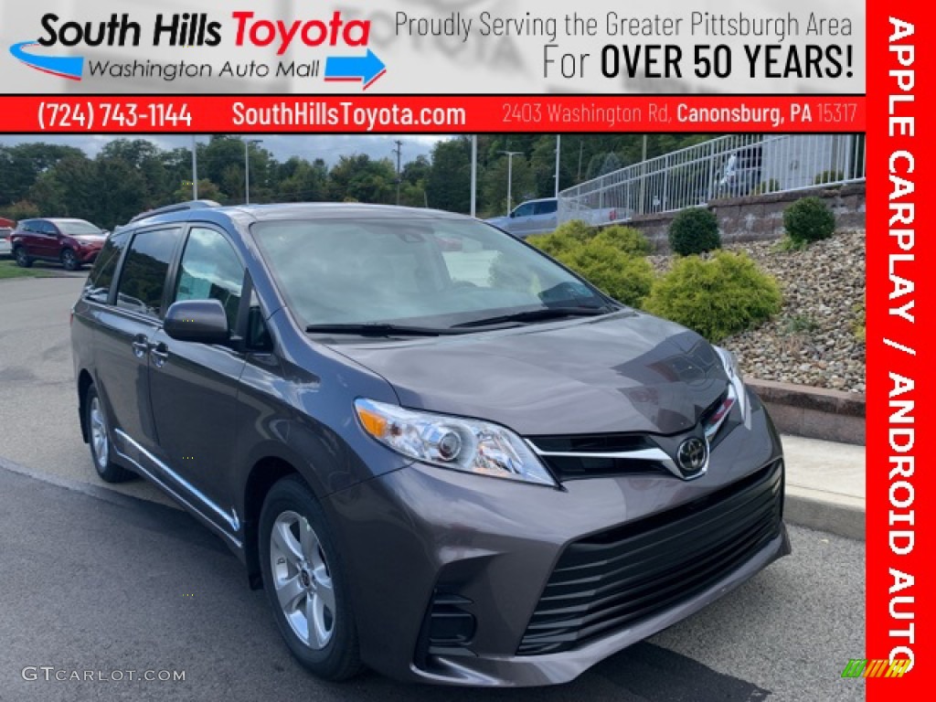 Predawn Gray Mica Toyota Sienna