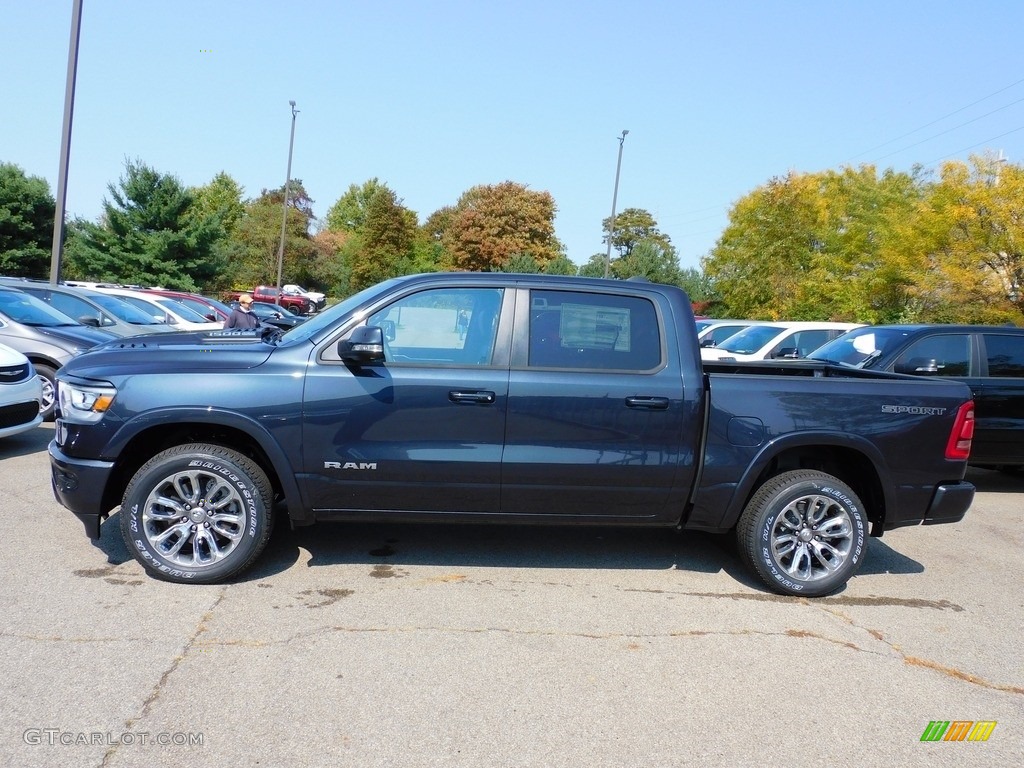 Maximum Steel Metallic 2021 Ram 1500 Laramie Crew Cab 4x4 Exterior Photo #139787977
