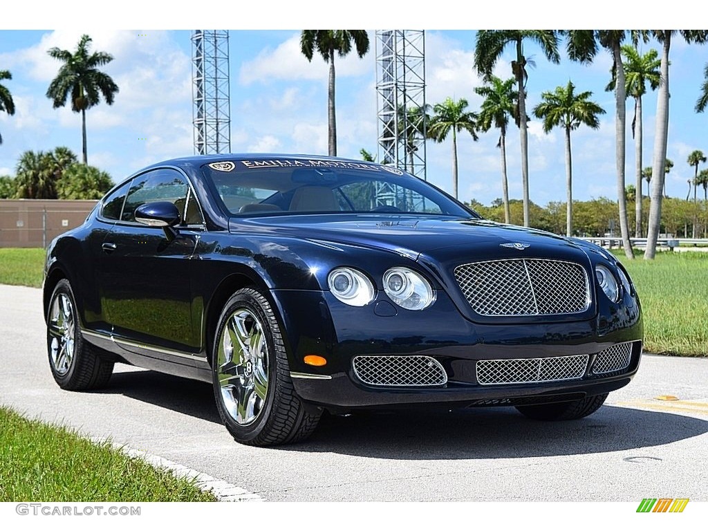 2006 Continental GT  - Dark Sapphire / Magnolia photo #1