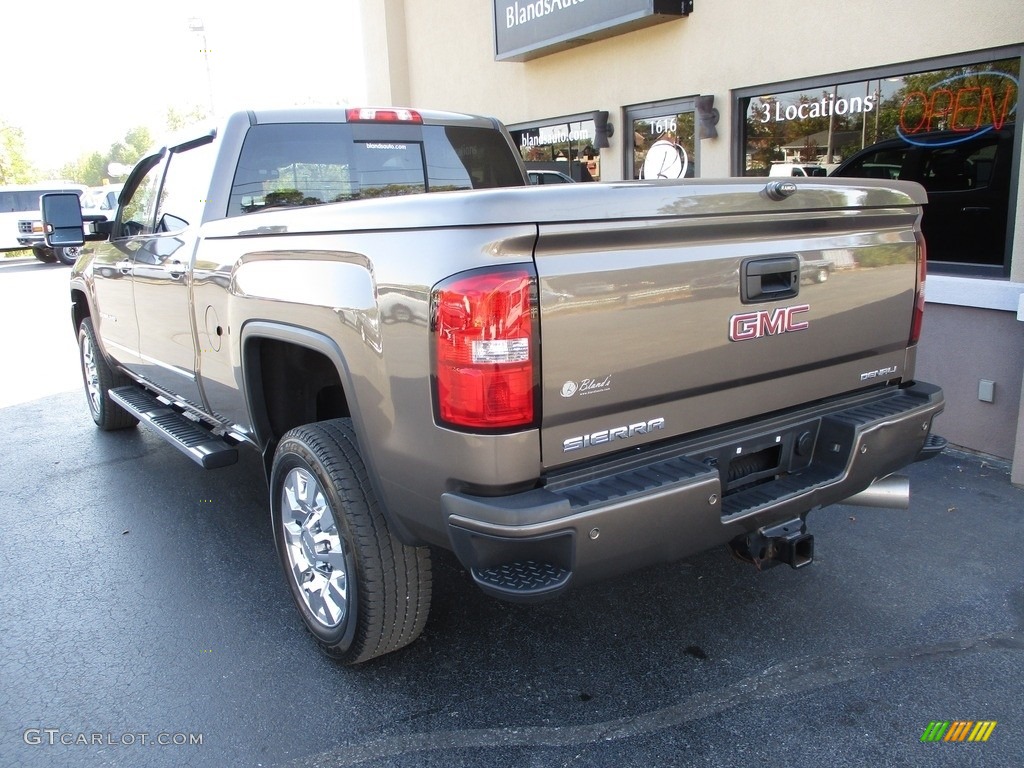 2015 Sierra 2500HD Denali Crew Cab 4x4 - Bronze Alloy Metallic / Jet Black photo #3