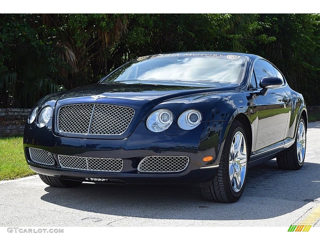 2006 Continental GT  - Dark Sapphire / Magnolia photo #20