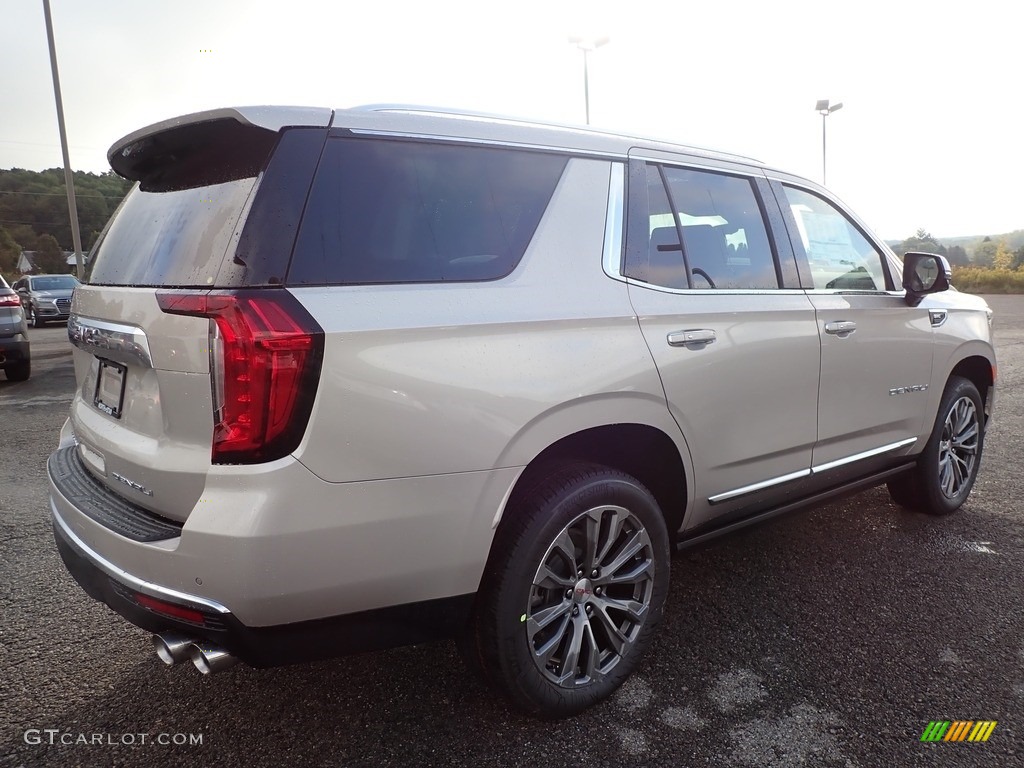 2021 Yukon Denali 4WD - Pearl Beige Metallic / Teak/­Light Shale photo #5