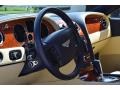 2006 Bentley Continental GT Magnolia Interior Steering Wheel Photo