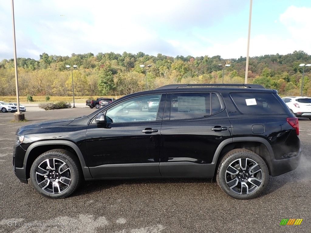 Ebony Twilight Metallic 2021 GMC Acadia SLE AWD Exterior Photo #139789843