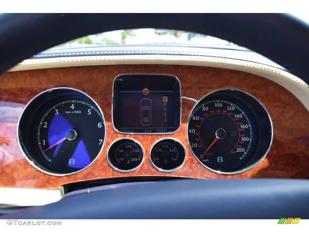 2006 Bentley Continental GT Standard Continental GT Model Gauges Photos