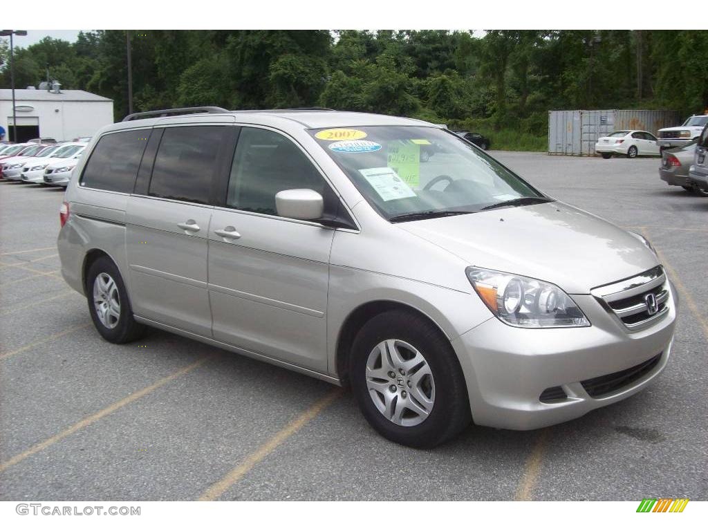 2007 Odyssey EX - Silver Pearl Metallic / Gray photo #1