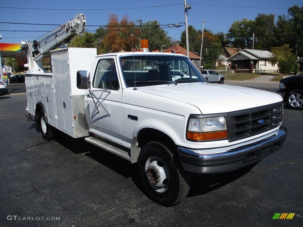 1993 Ford F Super Duty Regular Cab Chassis Auto Crane Exterior Photos