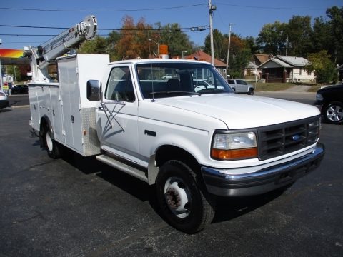 1993 Ford F Super Duty Regular Cab Chassis Auto Crane Data, Info and Specs