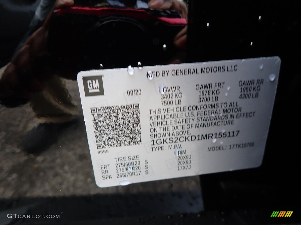 2021 Yukon AT4 4WD - Onyx Black / Jet Black photo #11