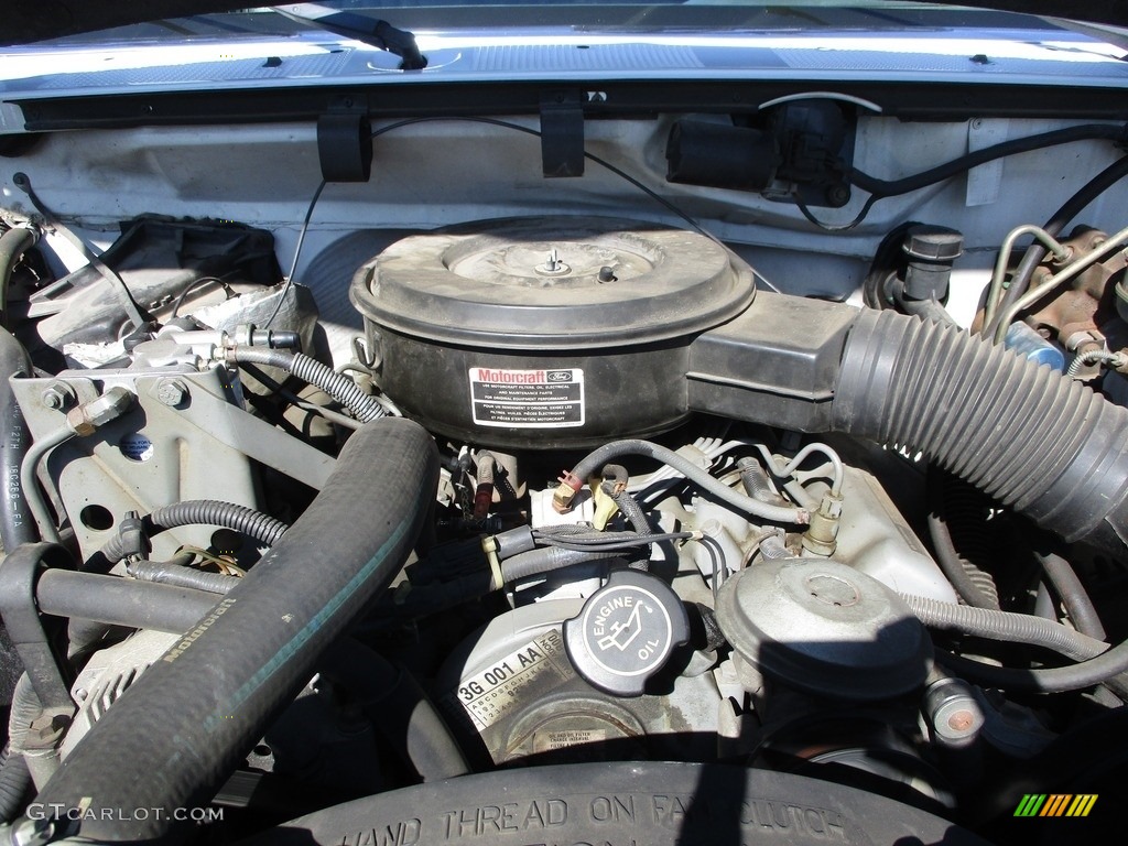 1993 Ford F Super Duty Regular Cab Chassis Auto Crane 7.3 Liter Diesel OHV 16-Valve V8 Engine Photo #139791169