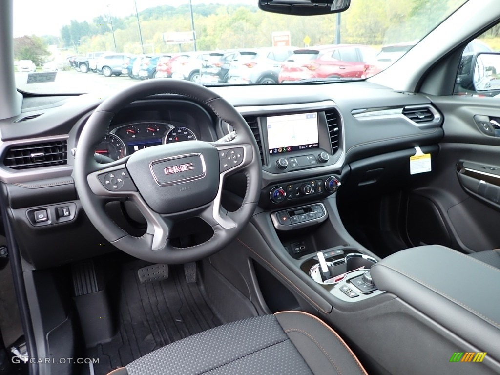 Jet Black Interior 2021 GMC Acadia AT4 AWD Photo #139791544