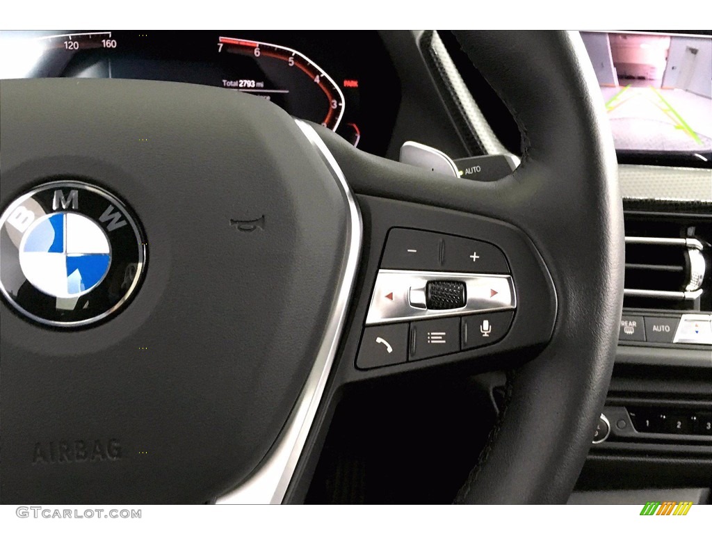 2020 BMW 2 Series 228i xDrive Gran Coupe Black Steering Wheel Photo #139792077