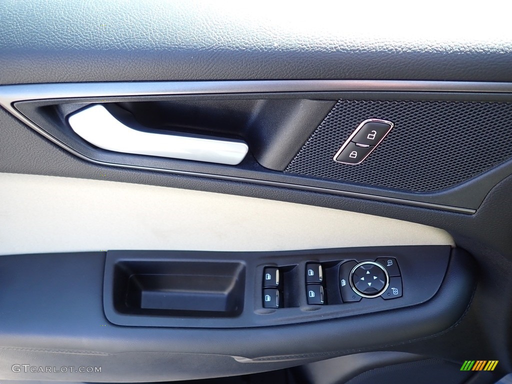 2019 Edge SE AWD - Blue Metallic / Dune photo #13