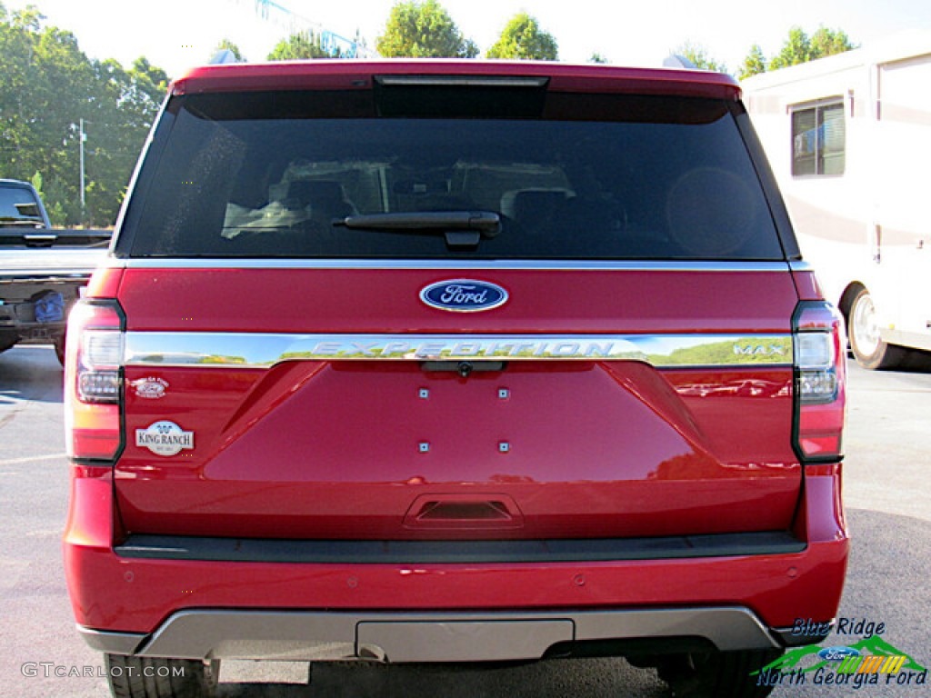 2020 Expedition King Ranch Max 4x4 - Rapid Red / King Ranch Del Rio/Ebony photo #4
