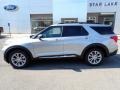 2020 Iconic Silver Metallic Ford Explorer XLT 4WD  photo #2