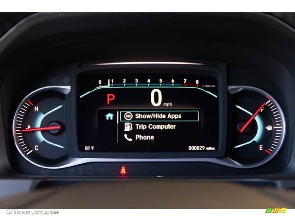 2021 Honda Passport EX-L Gauges Photos