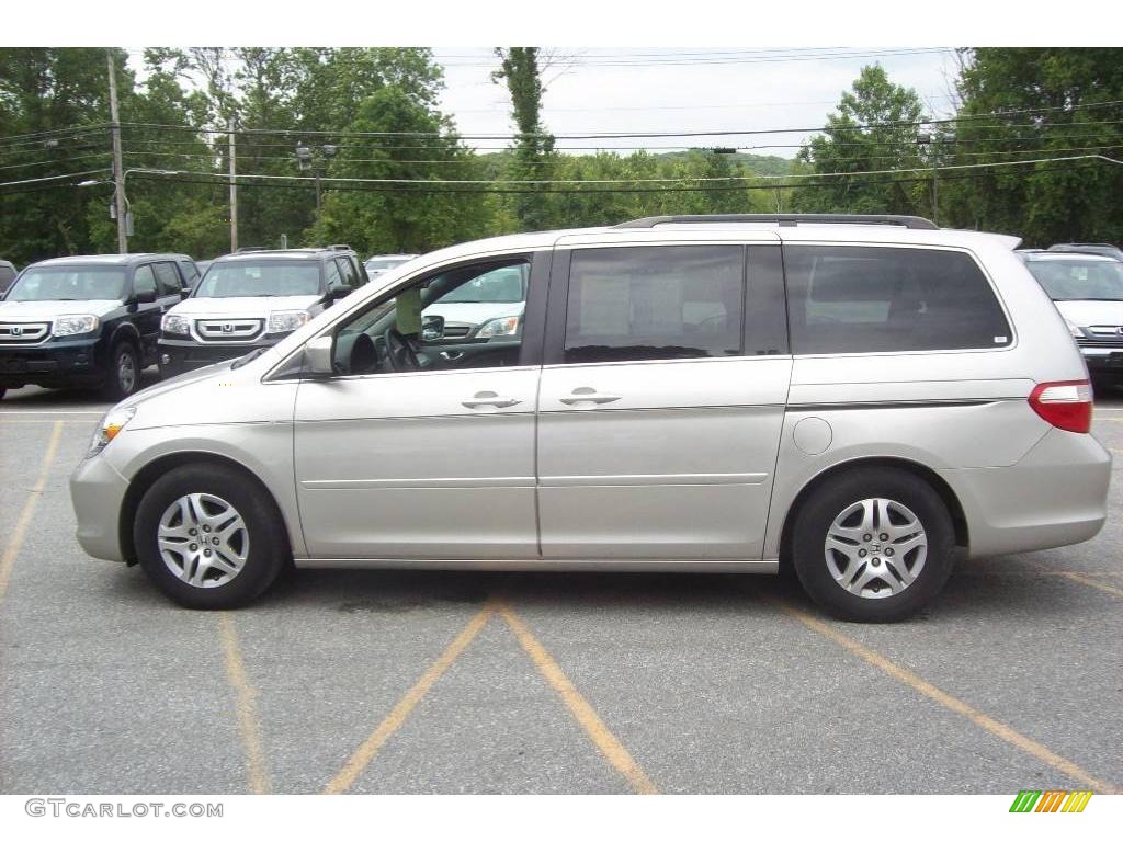 2007 Odyssey EX - Silver Pearl Metallic / Gray photo #19