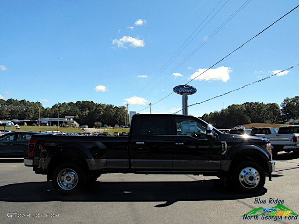 2020 F450 Super Duty King Ranch Crew Cab 4x4 - Agate Black / King Ranch Java photo #6