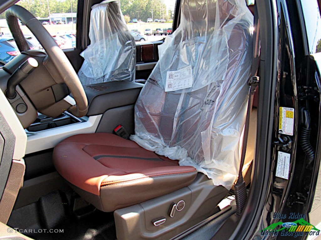 2020 F450 Super Duty King Ranch Crew Cab 4x4 - Agate Black / King Ranch Java photo #11