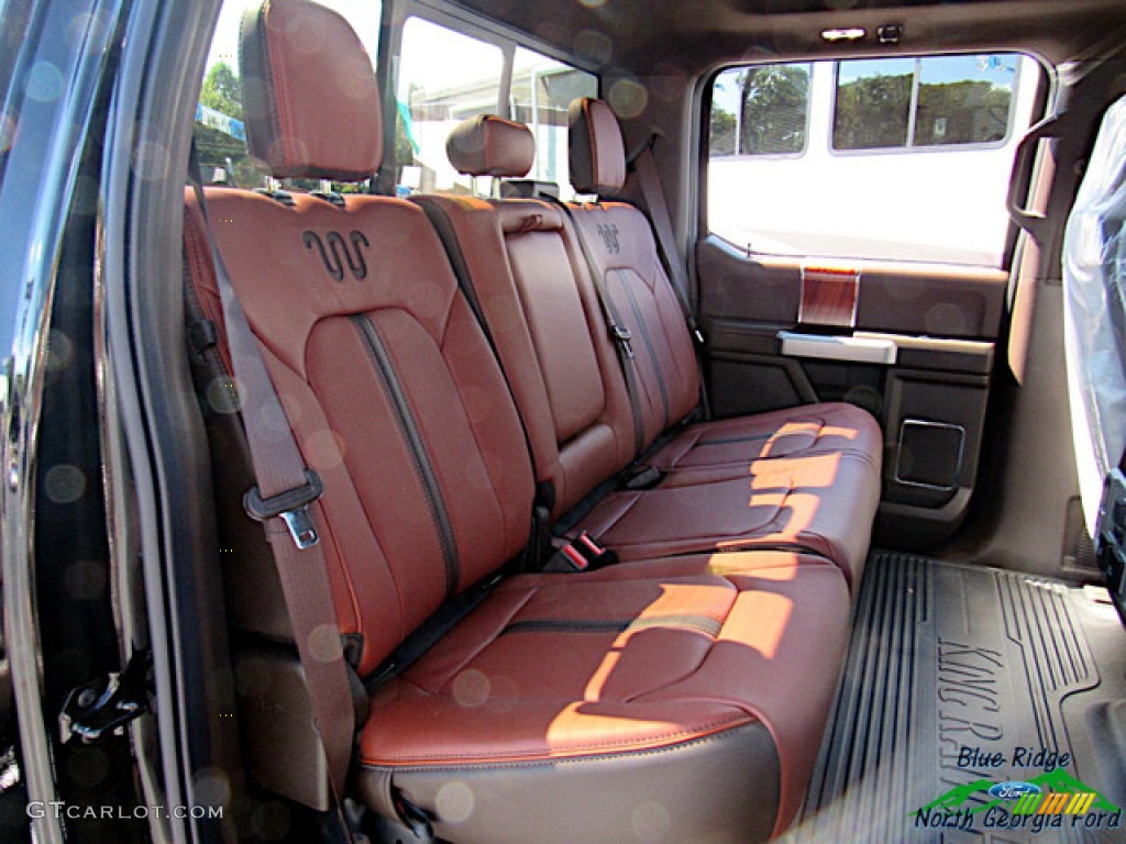 2020 F450 Super Duty King Ranch Crew Cab 4x4 - Agate Black / King Ranch Java photo #13