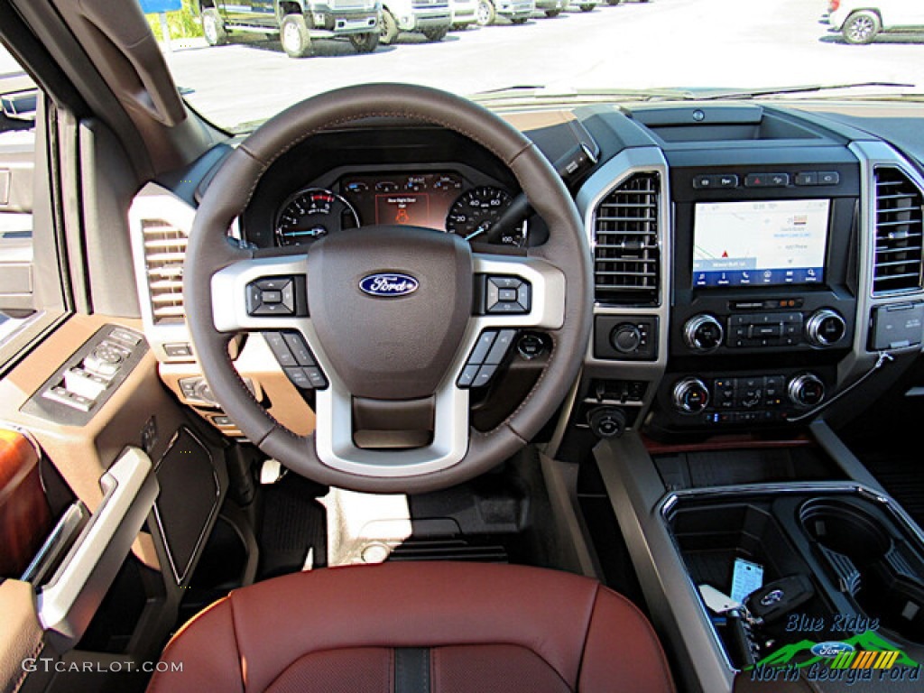 2020 F450 Super Duty King Ranch Crew Cab 4x4 - Agate Black / King Ranch Java photo #15