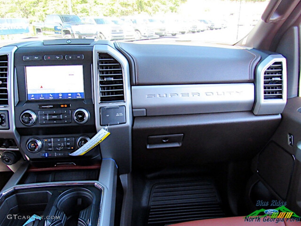 2020 F450 Super Duty King Ranch Crew Cab 4x4 - Agate Black / King Ranch Java photo #16