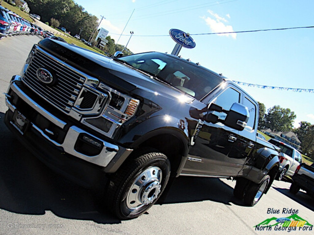 2020 F450 Super Duty King Ranch Crew Cab 4x4 - Agate Black / King Ranch Java photo #32