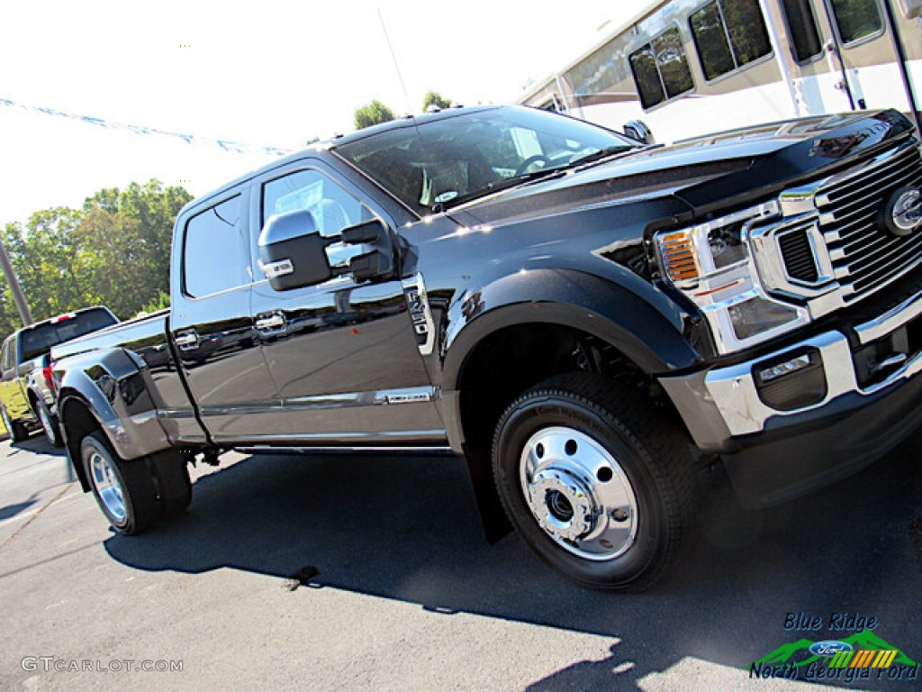 2020 F450 Super Duty King Ranch Crew Cab 4x4 - Agate Black / King Ranch Java photo #33