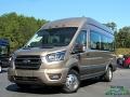 Front 3/4 View of 2020 Transit Passenger Wagon XLT 350 HR Extended