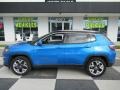 2019 Laser Blue Pearl Jeep Compass Limited  photo #1