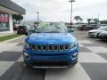 2019 Laser Blue Pearl Jeep Compass Limited  photo #2