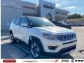 2021 Pearl White Tri–Coat Jeep Compass Limited 4x4 #139788689