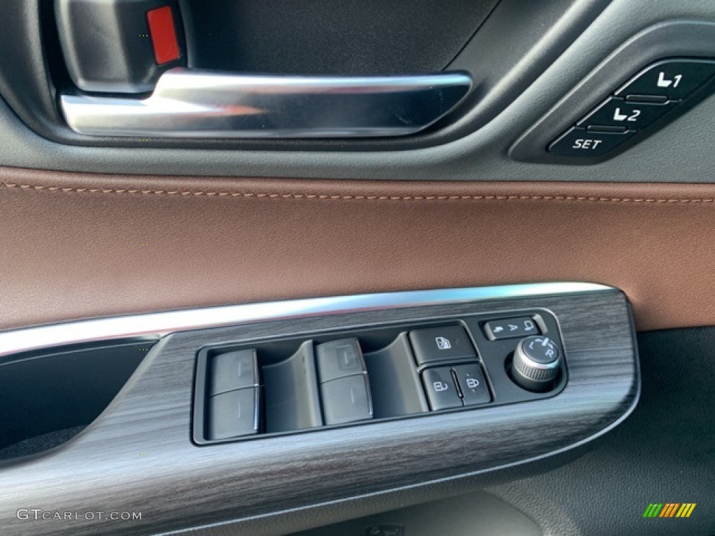 2021 Toyota Venza Hybrid Limited AWD Java/Black Door Panel Photo #139797472