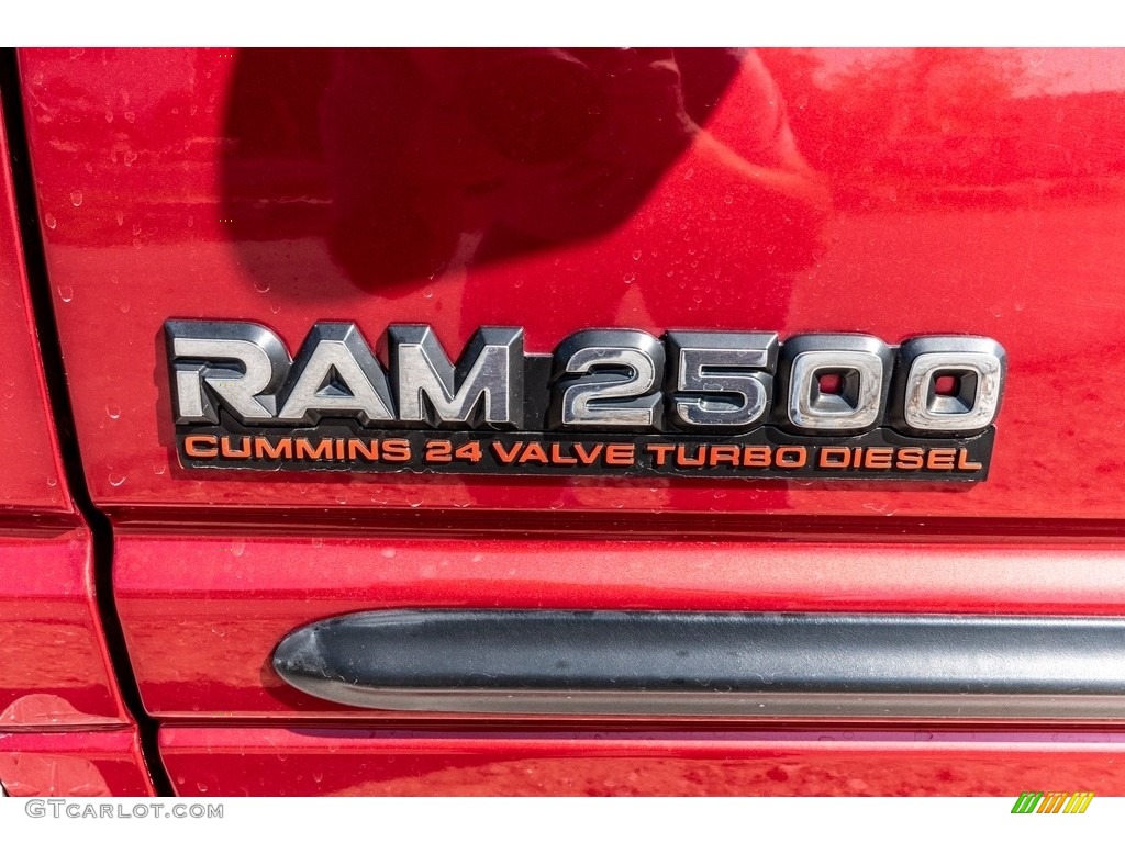 1998 Dodge Ram 2500 Laramie Extended Cab Marks and Logos Photo #139797883
