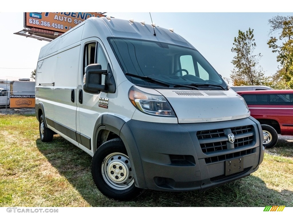 Bright White 2014 Ram ProMaster 2500 Cargo High Roof Exterior Photo #139798819