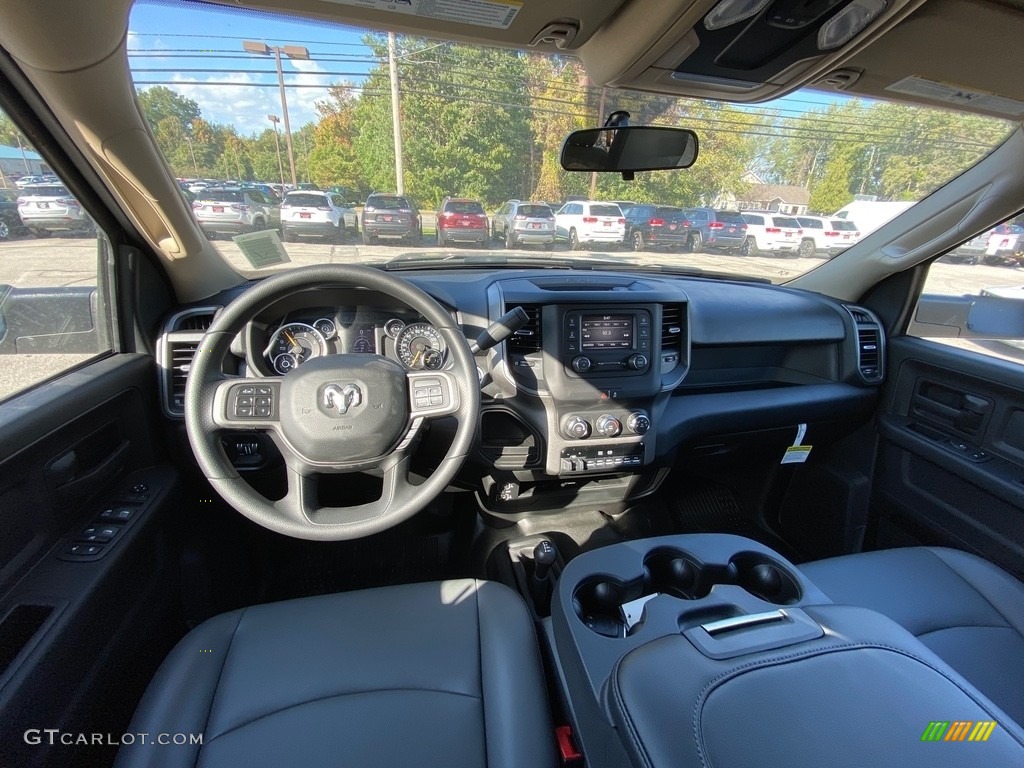 Black/Diesel Gray Interior 2020 Ram 5500 Tradesman Crew Cab 4x4 Chassis Photo #139798926