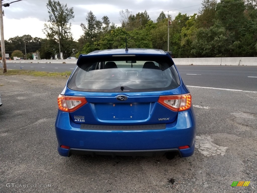 2009 Impreza WRX Wagon - WR Blue Mica / Carbon Black photo #4