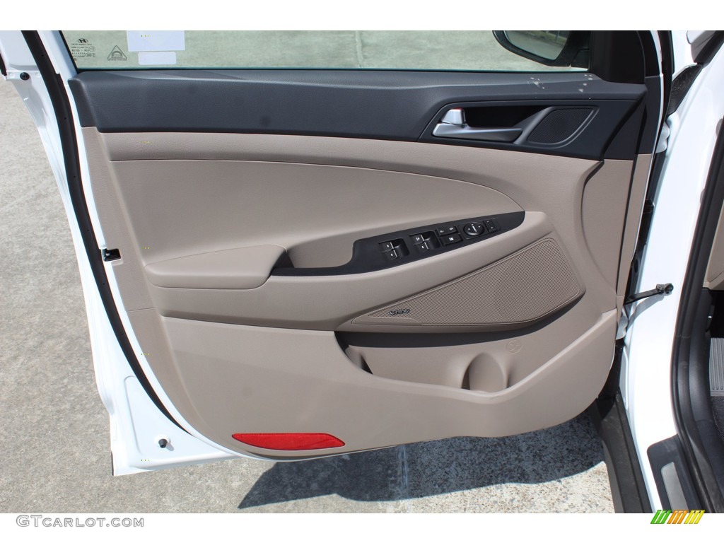 2021 Hyundai Tucson Ulitimate Beige Door Panel Photo #139800166