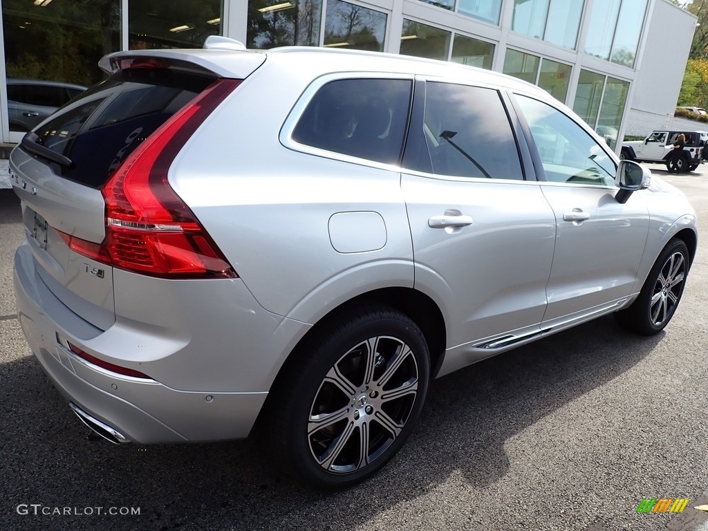 2021 XC60 T6 AWD Inscription - Bright Silver Metallic / Blonde/Charcoal photo #2