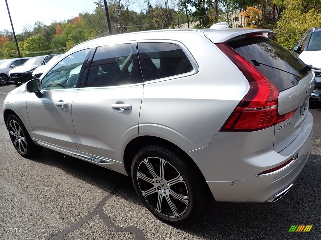 2021 XC60 T6 AWD Inscription - Bright Silver Metallic / Blonde/Charcoal photo #4