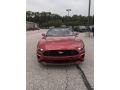 2019 Ruby Red Ford Mustang EcoBoost Convertible  photo #2