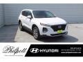 2020 Quartz White Hyundai Santa Fe Limited  photo #1