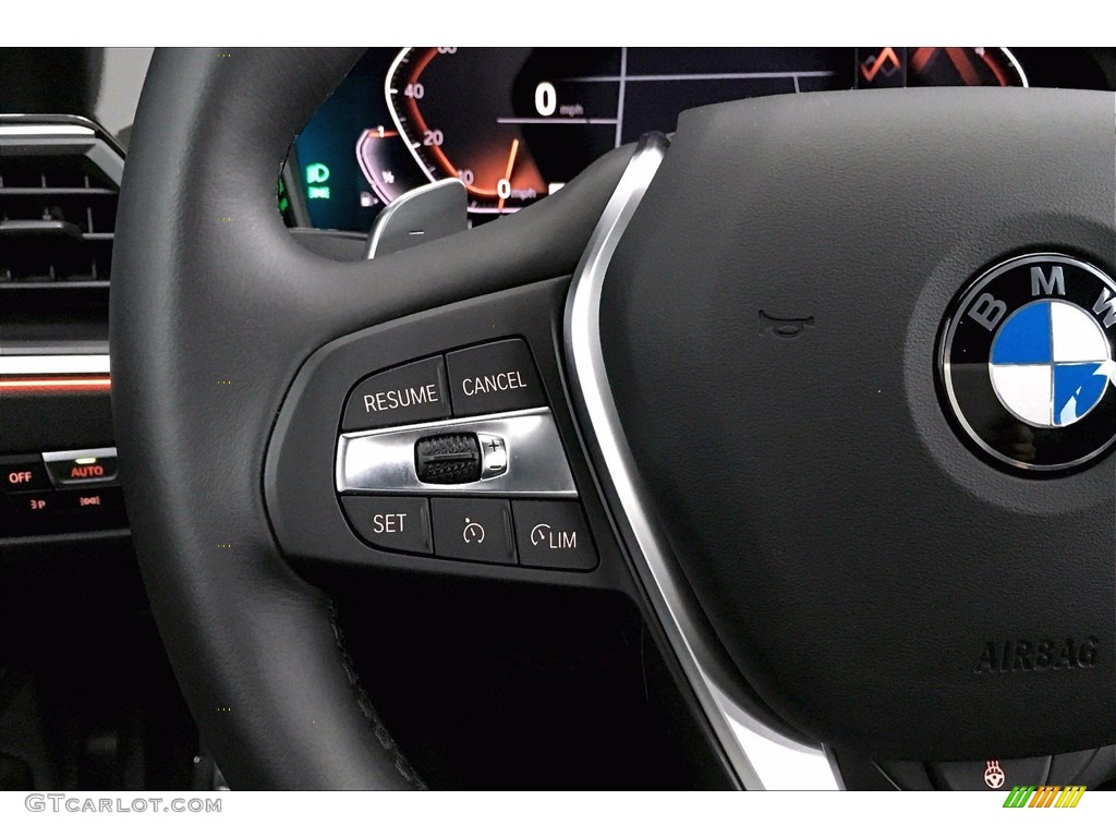 2020 3 Series 330i Sedan - Black Sapphire Metallic / Black photo #18