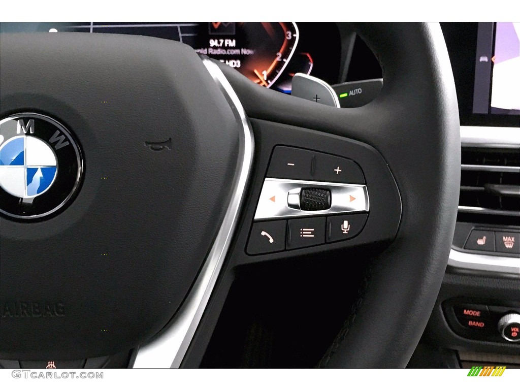 2020 3 Series 330i Sedan - Black Sapphire Metallic / Black photo #19